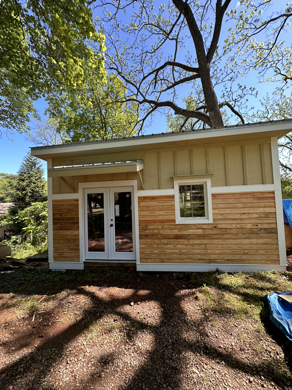 Before — Backyard Shed — Full Exterior Repaint